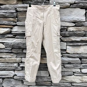 White House Black Market cropped cargo pants.